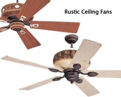 Rustic Ceiling Fans