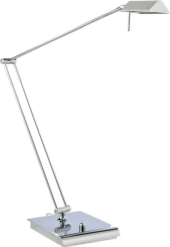 Holtkötter Lampe de table à LED AMOR T nickel mat avec verre à variateur  tactile