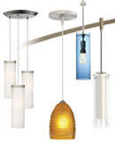 Line Voltage Track Adaptable Pendants